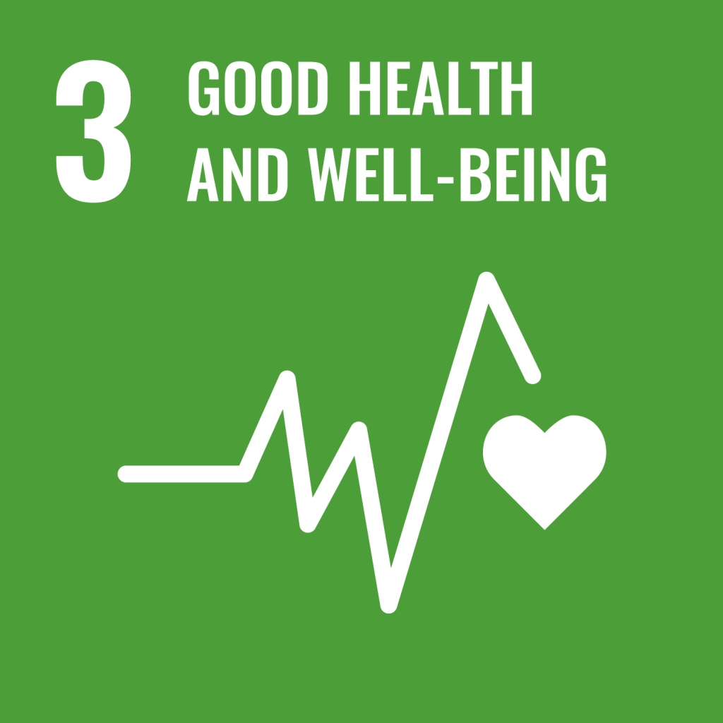 Logo artwork for SDG 3