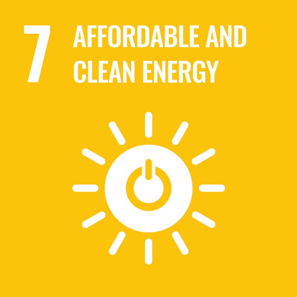 Logo artwork for SDG 7