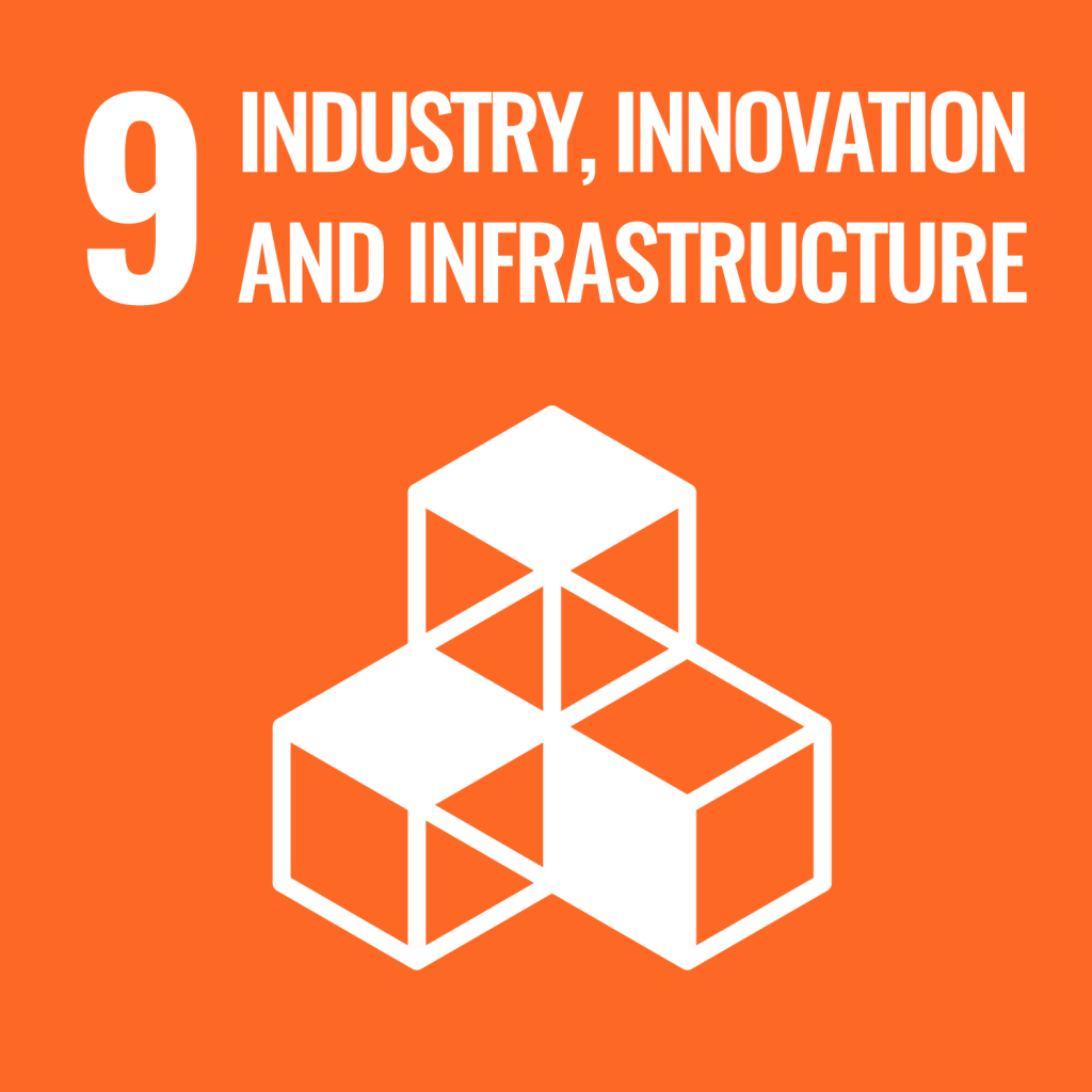 Logo artwork for SDG 9