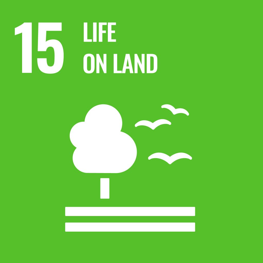 Logo artwork for SDG 15
